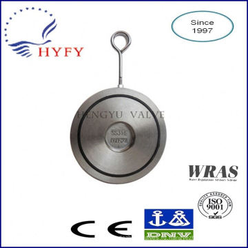 Cost-effective low pressure water butterfly check valve
